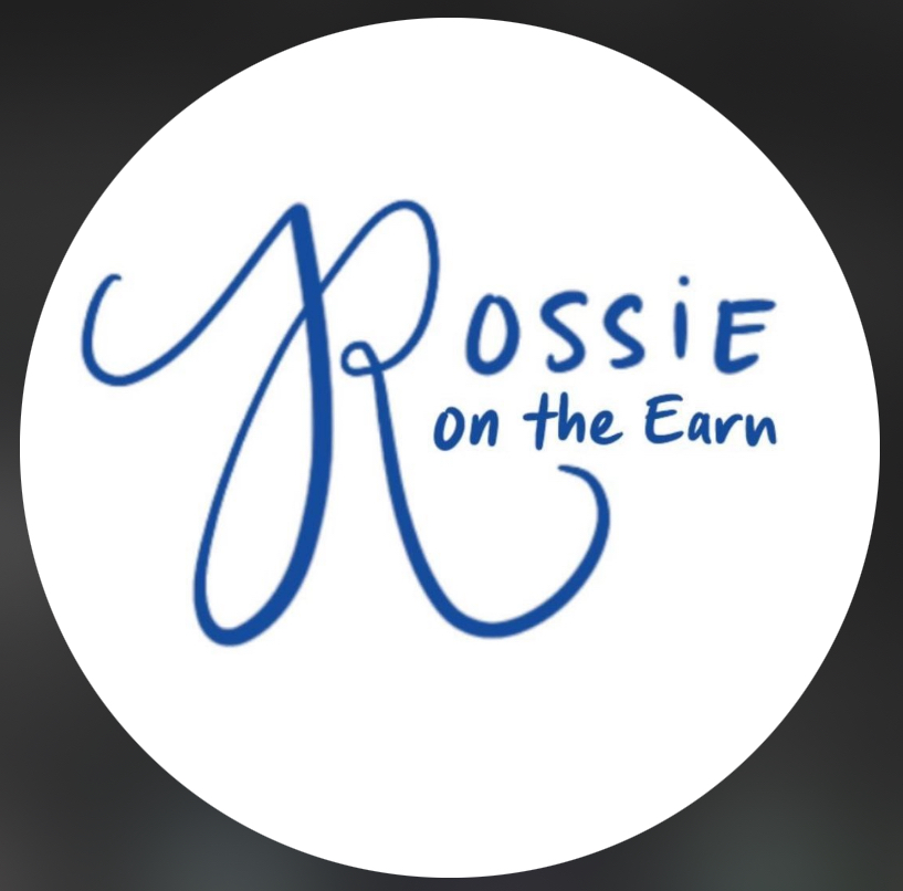 Rossie on the Earn Logo